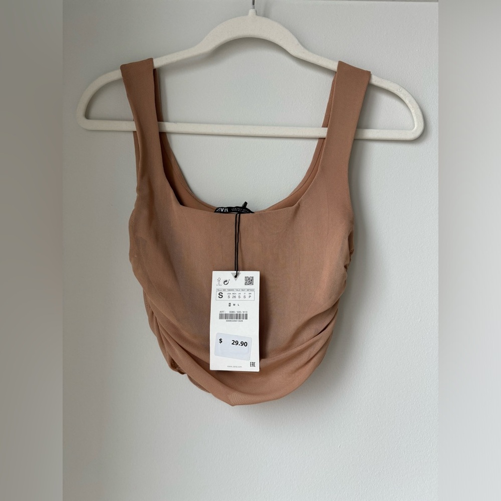 Zara tulle corset